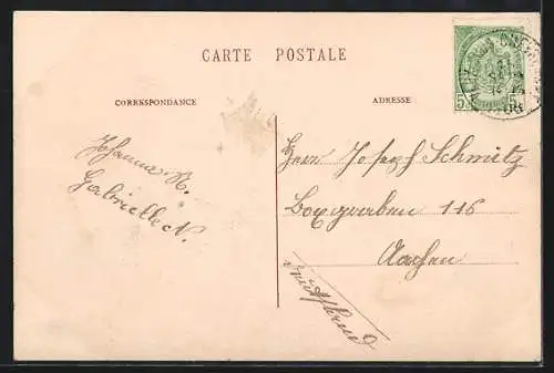 AK Chèvremont, Couvent, Hotel, Chapelle, Village