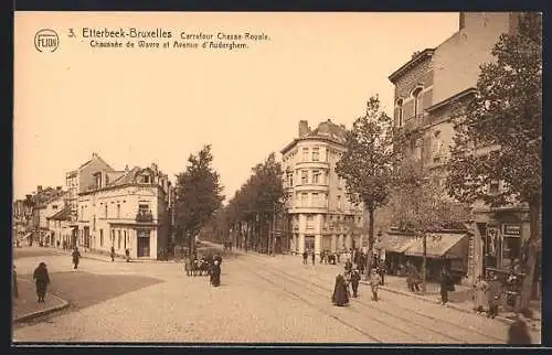 AK Etterbeek-Bruxelles, Carrefour Chasse-Royale, Chaussée de Wavre et Avenue d`Auderghem