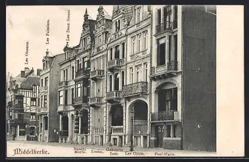 AK Middelkerke, Sancta Maria, Louisa, Gabrielle Inès, Les Oyats, Paul-Marie