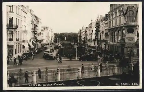 AK Ostende, Avenue Leopold