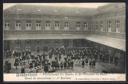 AK Buggenhout, Pensionat des Soeurs de St. Vincent de Paul, Cour de récréation