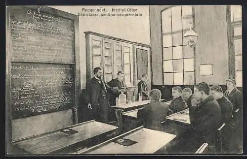 AK Buggenhout, Institut Otten, Une classe, section commerciale