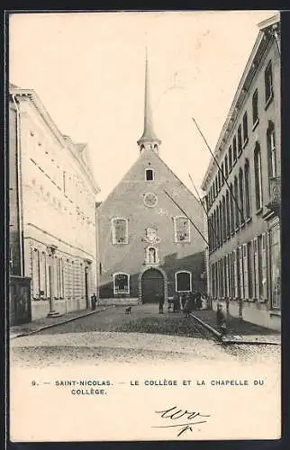 AK Saint-Nicolas, Le Collège et la Chapelle du Collège