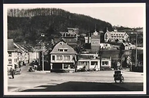 AK Malmedy, Entrée de la ville et Roche tournante, Brasserie Malmedy