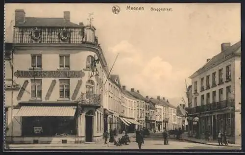 AK Meenen, Blick in die Bruggestraat