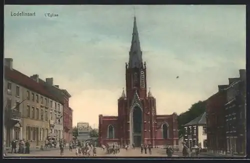 AK Lodelinsart, L`Eglise