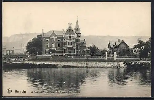 AK Ampsin, A Meuse, Proprieté de M. Dumont