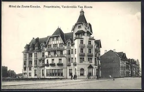 AK Zoute-Knocke, Hôtel du Zoute-Knocke, Propr. Vandevelde Van Houte