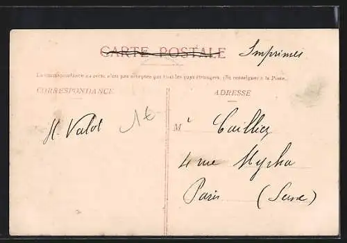 AK Liège, Perspective du Boulevard Piercot et Statue Charlemagne