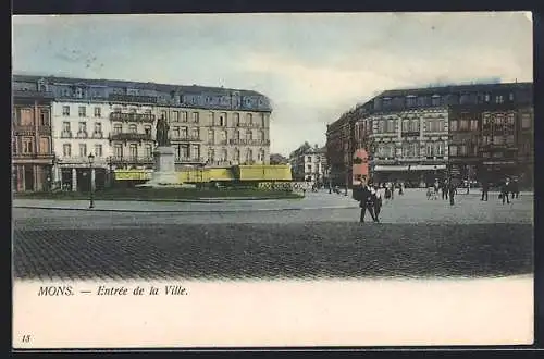 AK Mons, Entrée de la Ville