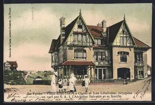 AK La Panne, Villas Rose-Thé, La Cigale et Les Libellules