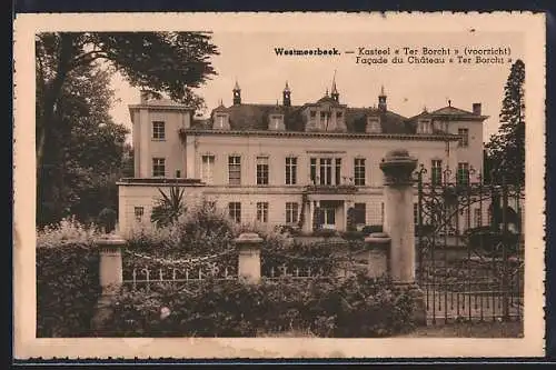 AK Westmeerbeek, Kasteel Ter Borcht, voorzicht