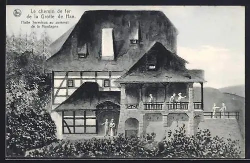 AK Han-sur-Lesse, Le chemin de fer de la Grotte