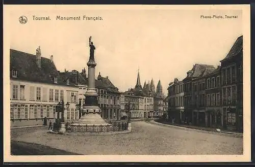 AK Tournai, Monument Francais