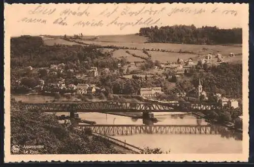 AK Anseremme, le pont