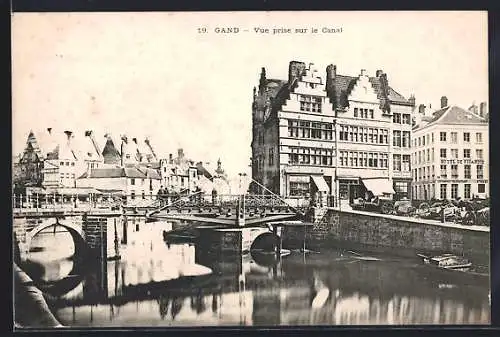 AK Gand, Vue prise sur la Canal
