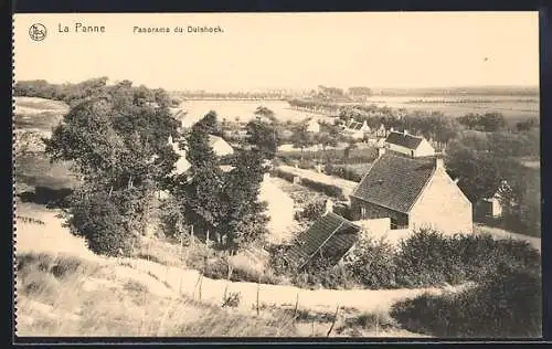 AK La Panne, Panorama du Duinhoek