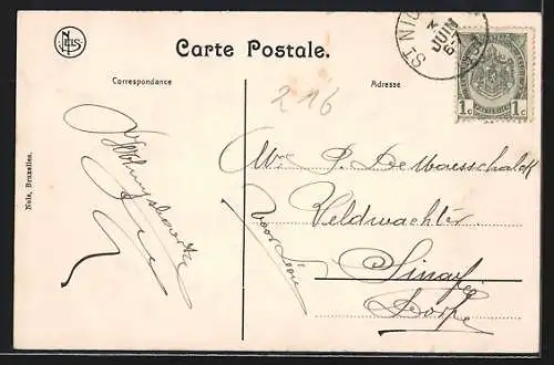 AK Saint Nicolas /Waes, Institution Saint Joseph, Réfectoire