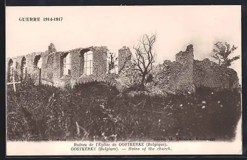 AK Oostkerke, Ruines de l`Eglise