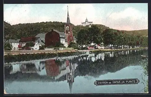 AK La Plante /Namur, Vue générale