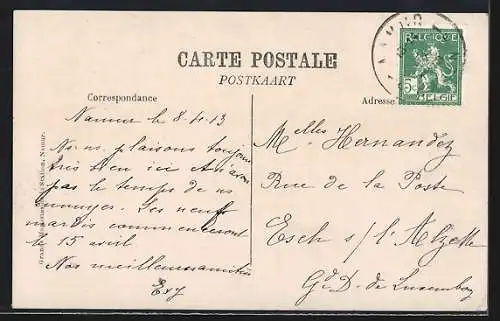 AK La Plante /Namur, Vue générale