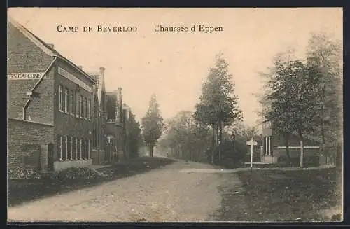 AK Camp de Beverloo, Chaussée d`Eppen