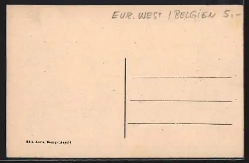 AK Camp de Beverloo, Chaussée d`Eppen