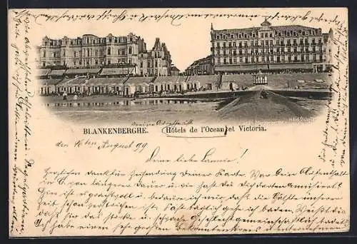 AK Blankenberghe, Hôtels de l`Ocean et Victoria