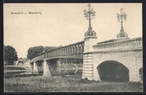 AK Maeseyck, Maasbrug