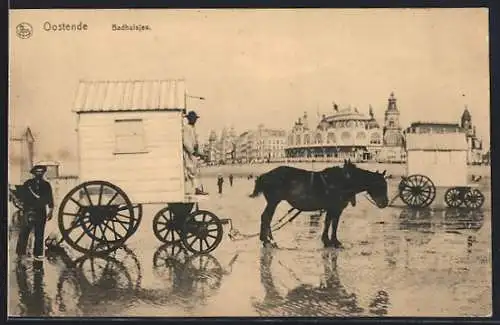 AK Ostende, Badhuisjes