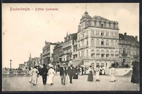AK Blankenberghe, L'Hotel Continental