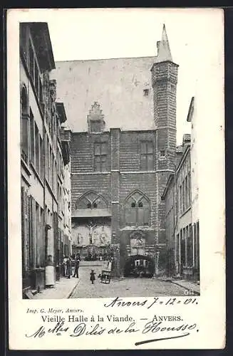 AK Anvers, Vieille Halle à la Viande