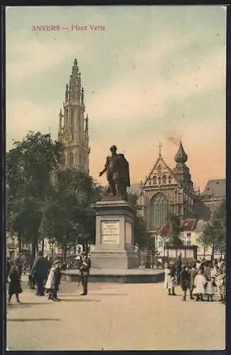 AK Anvers, Place Verte