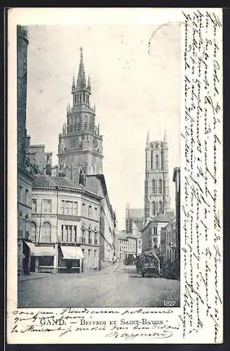 AK Gand, Beffroi et Saint-Bavon
