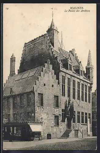 AK Malines, Le Palais des Archives