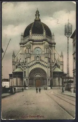 AK Bruxelles, Eglise Sainte-Marie