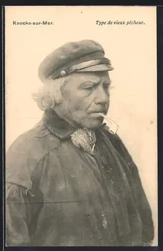 AK Knocke-sur-Mer, Type de vieux pêcheur