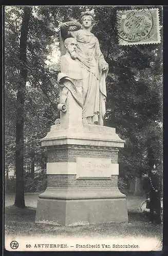 AK Antwerpen, Standbeeld Van Schoonbeke