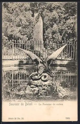 AK Beloeil, La Fontaine de cuivre