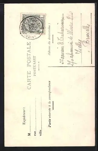 AK Anvers, La Rue des Rotisseurs