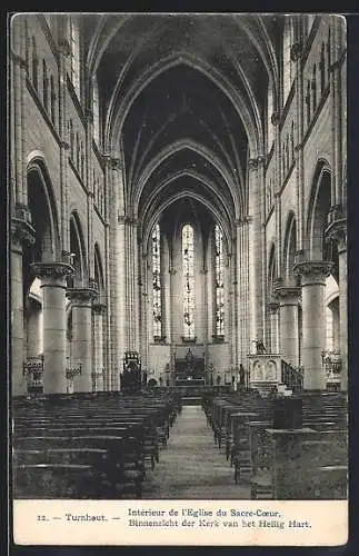 AK Turnhout, Intérieur de l`Eglise du Sacre-Coeur