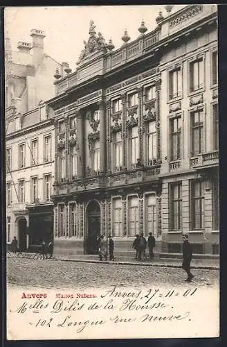 AK Anvers, Maison Rubens