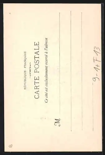 AK Marseille, President Kruger, Descente en canot, Burenkrieg