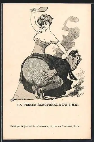 AK Marianne verhaut einen Priester, Religionspolitik