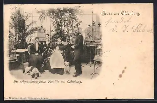 AK Oldenburg, Die erbgrossherzogliche Familie von Oldenburg