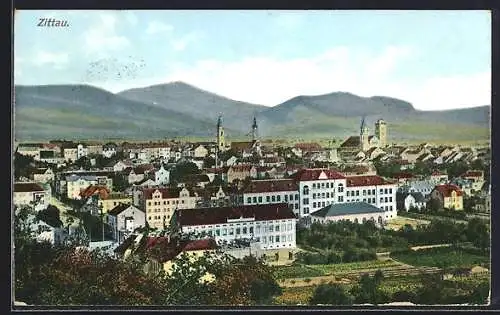 AK Zittau, Gesamtansicht
