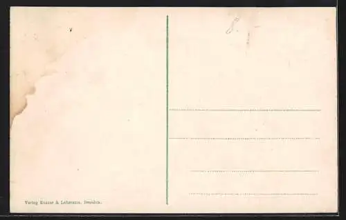 AK Zittau, Panorama der Umgebung