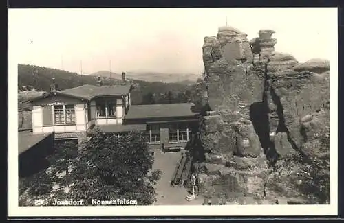 AK Jonsdorf, am Nonnenfelsen