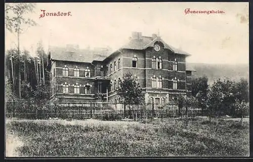 AK Jonsdorf, Aussenansicht des Genesungsheims