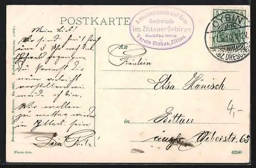 AK Oybin, Hochwald, Ortspartie